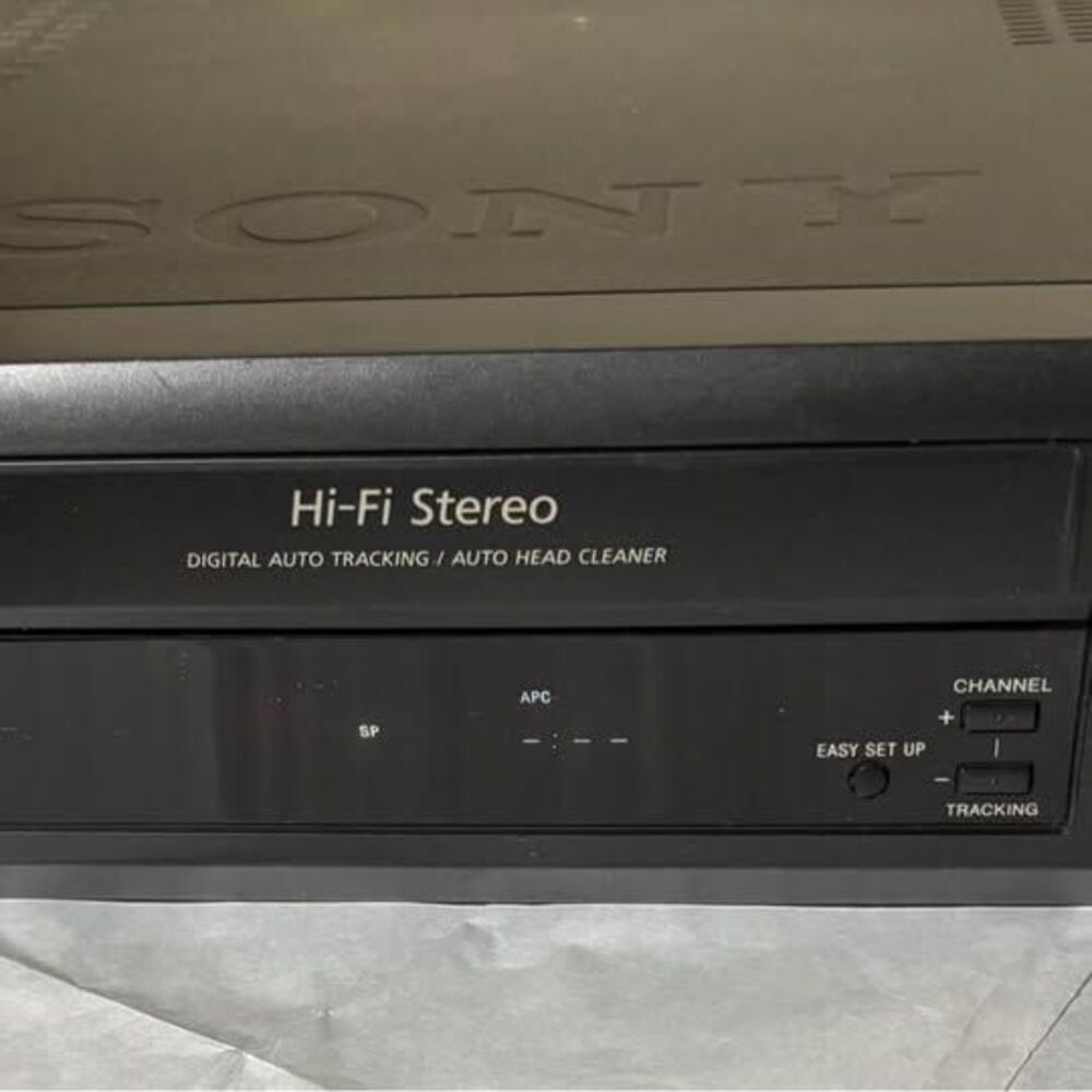 Sony SLV-675HF Hi-Fi Stereo VHS VCR Video Cassette Recorder Tested Working